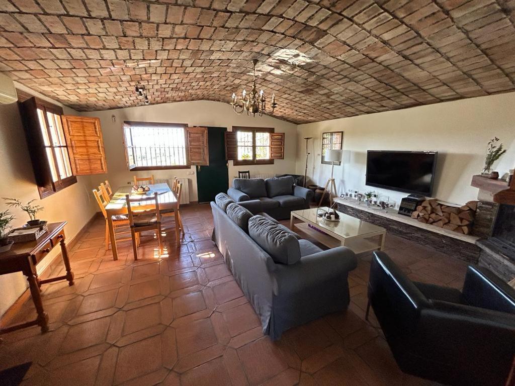 Casa Rural Cupiana Piscina Privada Málaga Exterior foto